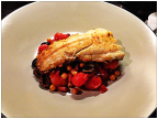 Pan Roasted Cod with Chickpeas, Piquillo and Chorizo